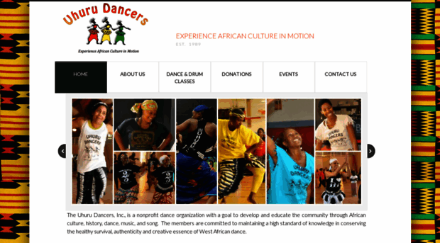 uhurudancers.com