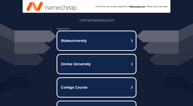 uitmtimetable.com