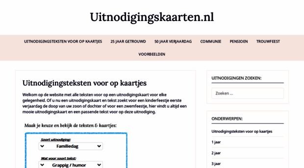 uitnodigingskaarten.nl