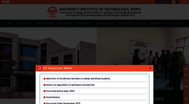 uitrgpv.ac.in