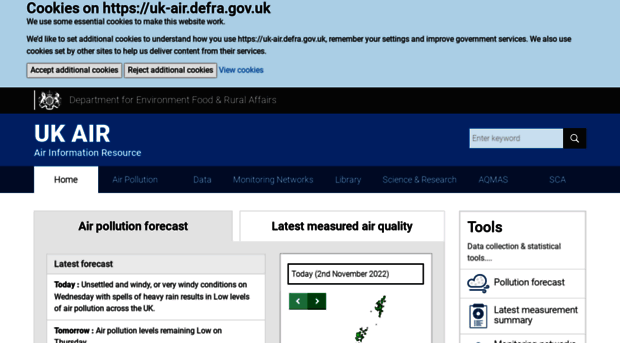 uk-air.defra.gov.uk