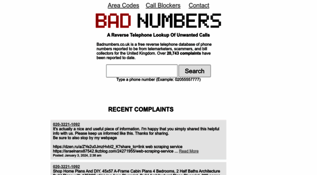 uk.badnumbers.com