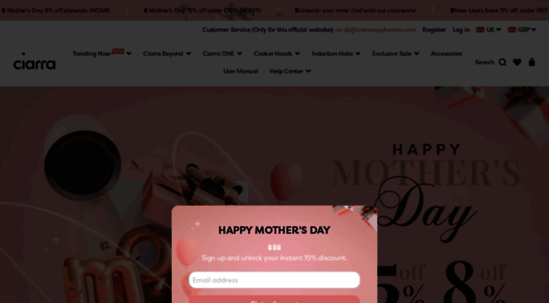 uk.ciarraappliances.com
