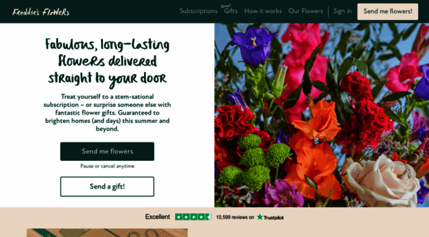 uk.freddiesflowers.com