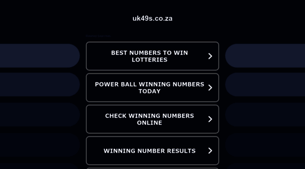 uk49s.co.za