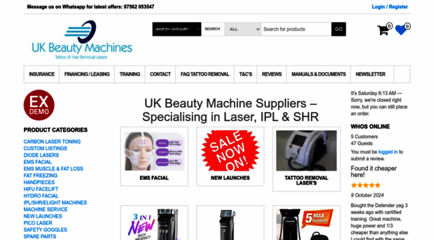 ukbeautymachines.co.uk