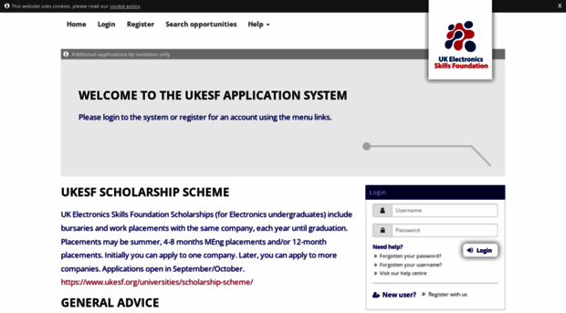 ukesf.gtisolutions.co.uk