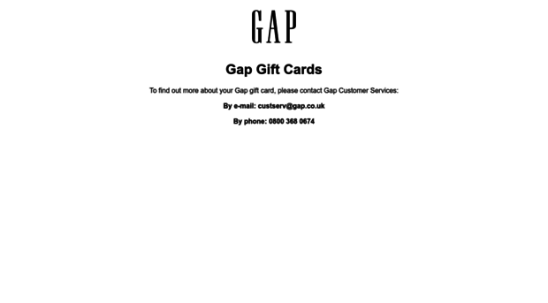 ukgapgiftcards.co.uk