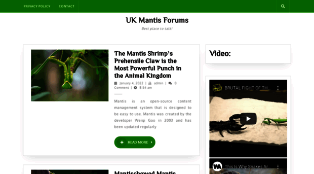 ukmantisforums.co.uk