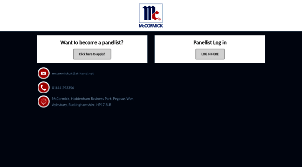 ukmccormickconsumertesting.at-hand.net