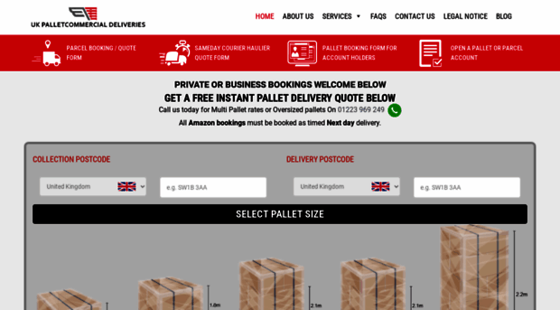 ukpalletcommercialdeliveries.com