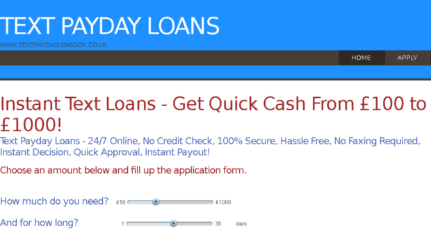 ukpaydaytextloans.co.uk