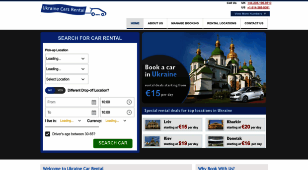 ukrainecarsrental.com