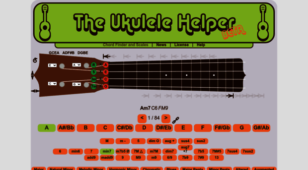 ukulelehelper.com