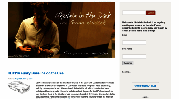 ukuleleinthedark.com