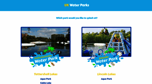 ukwaterparks.com