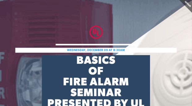 ulfirealarmseminar.splashthat.com