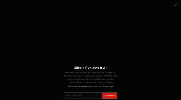 ulizzle.substack.com