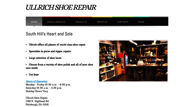 ullrichshoerepair.com