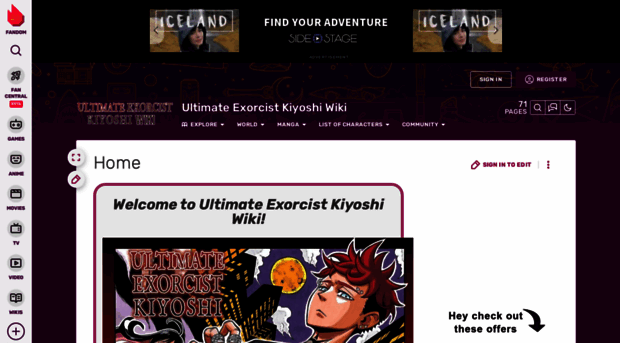 ultimate-exorcist-kiyoshi.fandom.com