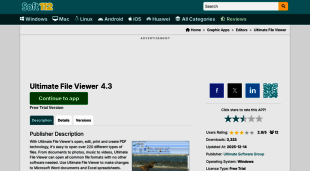 ultimate-file-viewer.soft112.com - Ultimate File Viewer 4.3 Free ...