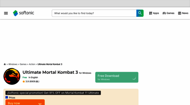 ultimate-mortal-kombat-3.en.softonic.com