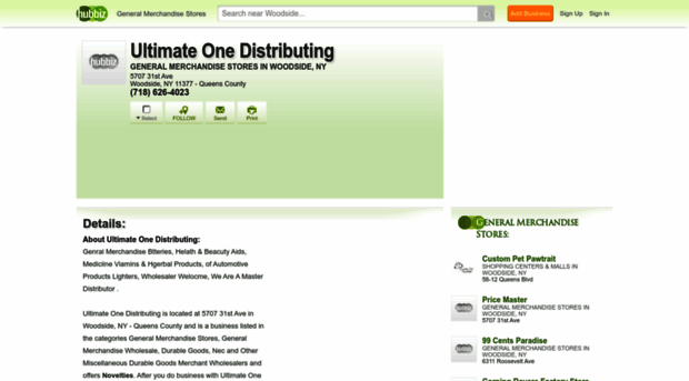 ultimate-one-distribution-corp.hub.biz