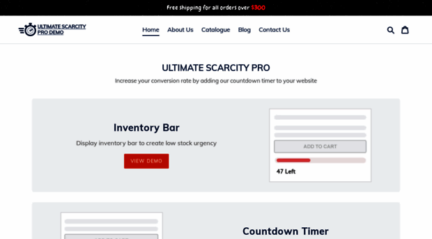 ultimate-scarcity-demo.myshopify.com