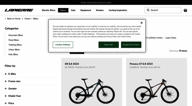 ultimate.lapierrebikes.com