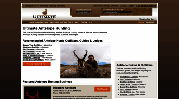 ultimateantelopehunting.com