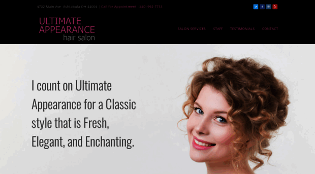 ultimateappearancesalon.com