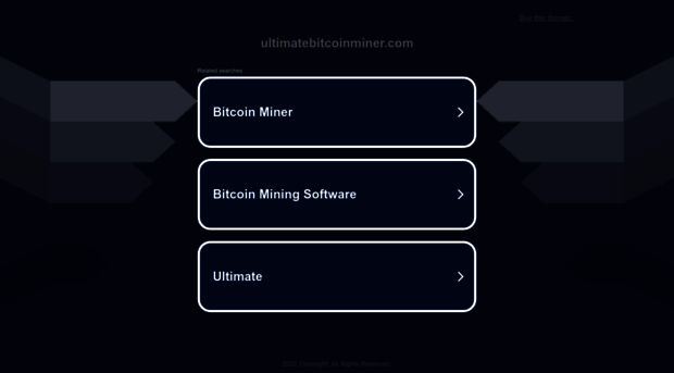ultimatebitcoinminer.com
