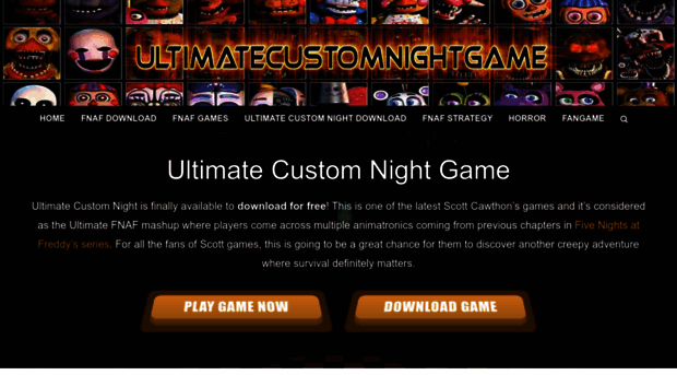 ultimatecustomnightgame.com