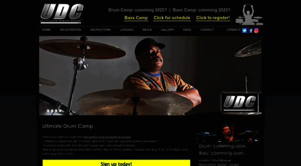 ultimatedrumcamp.com