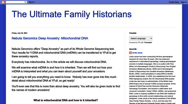 ultimatefamilyhistorians.blogspot.com