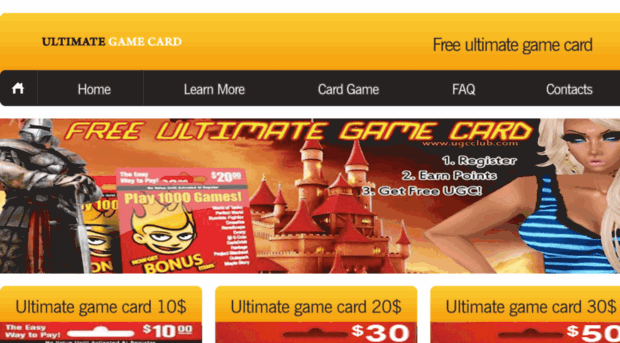 ultimategamecardgenerator.com