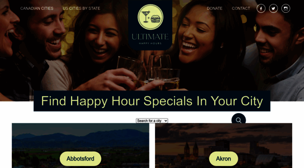 ultimatehappyhours.com