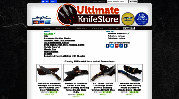 ultimateknifestore.com