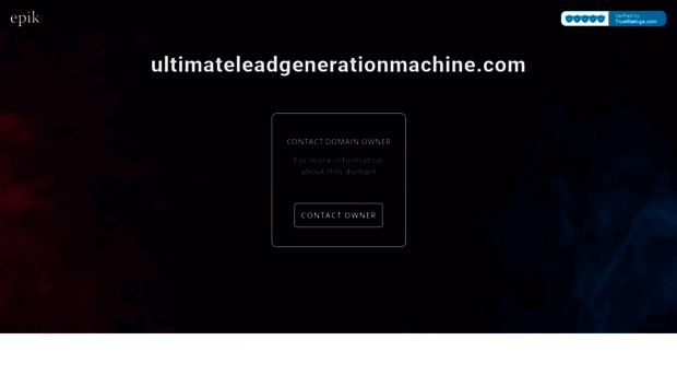 ultimateleadgenerationmachine.com