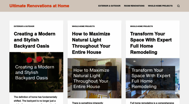 ultimaterenovationsathome.com