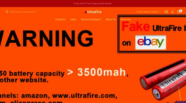 ultrafire.com