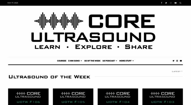 ultrasoundoftheweek.com