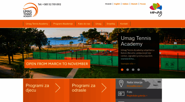 umagtennisacademy.com