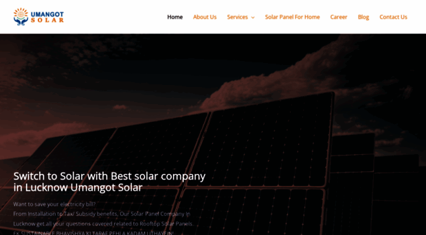 umangotsolar.com