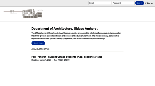 umassarchitect.slideroom.com