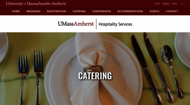 umasscatering.com