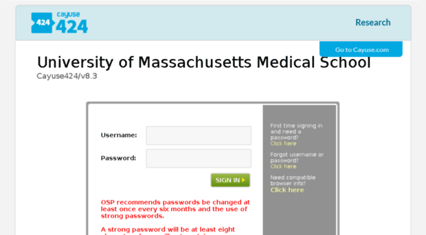 umassmed.cayuse424.com