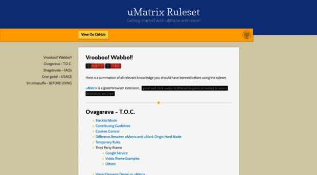 umatrix-rules.github.io