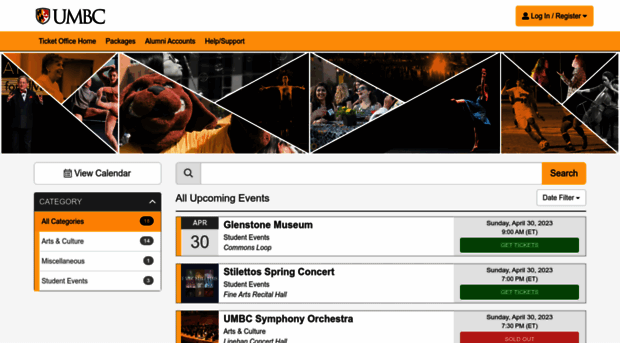 umbctickets.universitytickets.com
