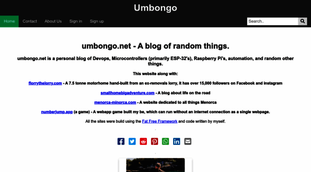 umbongo.net